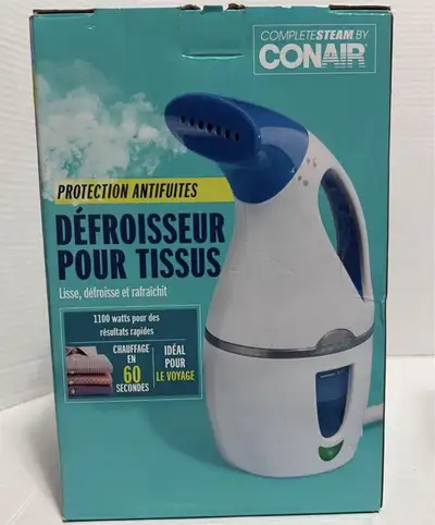 NEW TRAVEL Conair Complete Steam Hand Held Fabric Steamer, White, View more