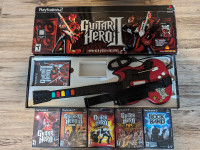 Lot Guitar Hero - Playstation 2 (PS2)