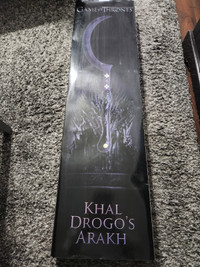 Game Of Thrones Limited Edition Khal Drogo Arakh Collectible