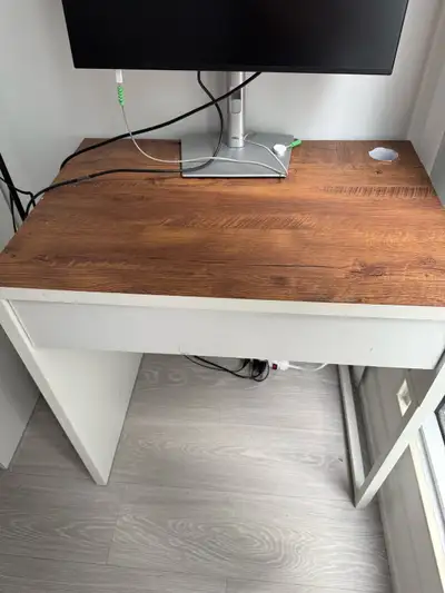 IKEA MICKE Desk- White- Like New - $50, View more