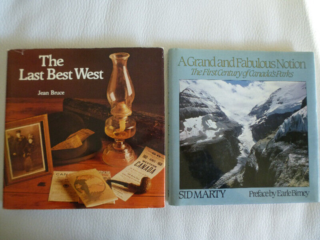 3 Old Last Best West Alberta Banff Parks Canada History Books in Non-fiction in Calgary