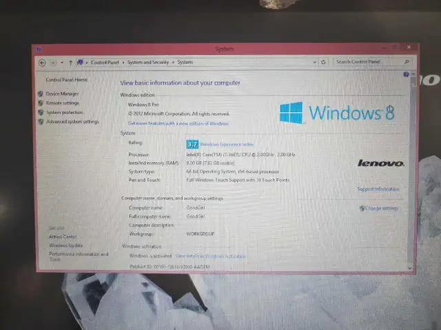THINKPAD LENOVO X1CARBON in Laptops in Mississauga / Peel Region - Image 7