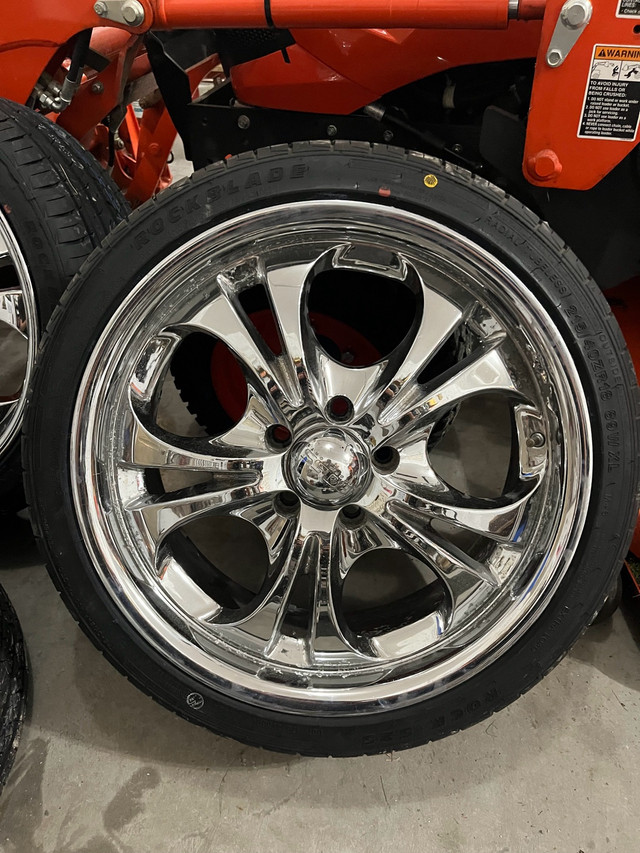 Boss Rims 18” and Tires 215/40/18 in Tires & Rims in St. Catharines - Image 2