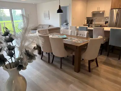 Appartement neuf 4 1/2 à louer de novembre à fin Avril pour 1000$/mois et disponible ensuite à 1525$...