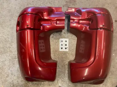 This set of lower fairings will fit all the 1993-2009 Touring Models except Road Glide. Also include...