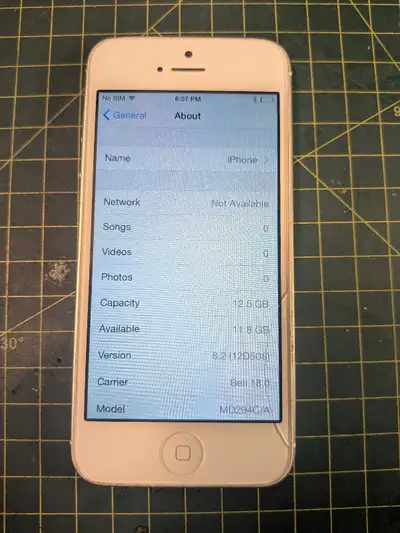 iPhone 5 on iOS 8, View more