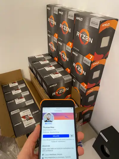 （SOLD OUT）✅BNIB AMD Ryzen 7 5700X3D Processor, View more