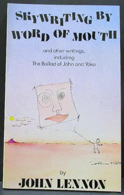 "SKYWRITING BY WORD OF MOUTH" BY JOHN LENNON SOFTCOVER BOOK, View more