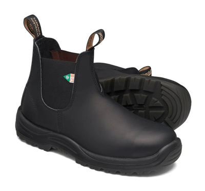 Blundstone 163 STEEL TOE Work Boot Black ⎮ Womens 8.5 US, View more