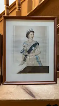 Queen Elizabeth II 1952 Ascension lithotone by Dorothy Wilding