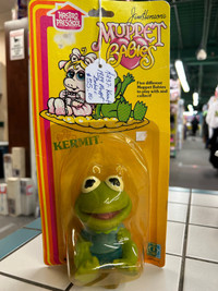 Kermit the Frog MUPPETS Henson 1984 HASBRO Figure Booth 279