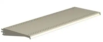 Lozier store shelving 48" X 16" -Almond, View more