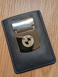 Money clip, card holder, small wallet, leather
