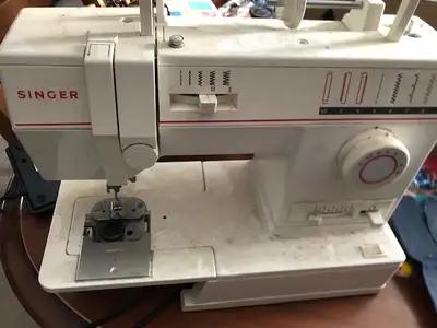 Item has been searched and photos attached. Lot FHB30F6sew Singer is one of the more well known and...