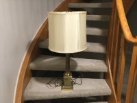 Solid Brass Base Table Lamp
