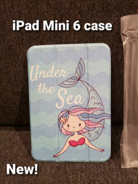 New! iPad Mini 6 blue mermaid case