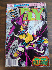 Comic Book - The Fly - Mid Air Collision - October 1991