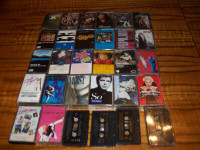 Lot of Vintage Cassette Tapes 80s & 90s music POP Rock Classic