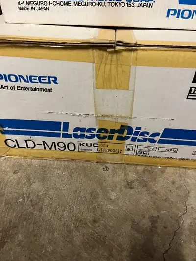 Pioneer Laser Disc  or Cassette player, View more
