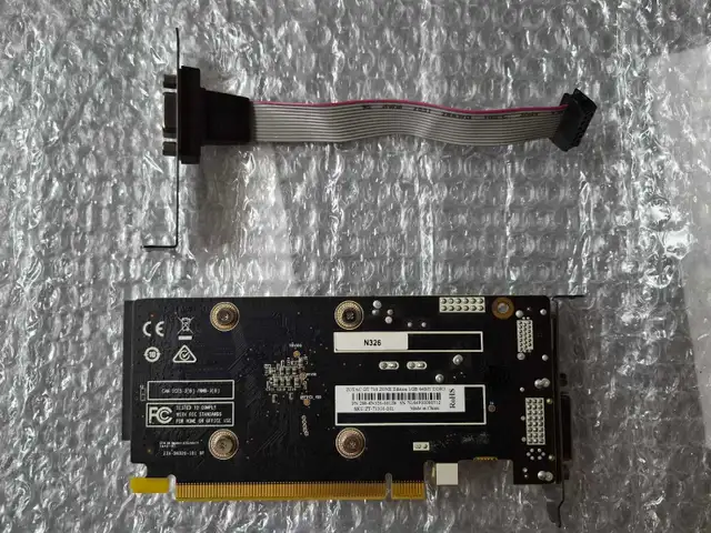Zotec Nvidia GeForce GT 710 Zone Edition Low Profile in System Components in Saskatoon - Image 3