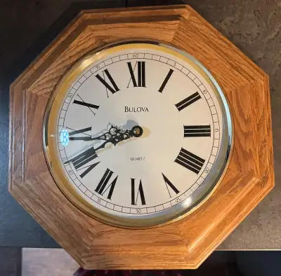 Bulova Clock, Suncatchers, VTG Knives+Vase, Microwave bacon tray, View more