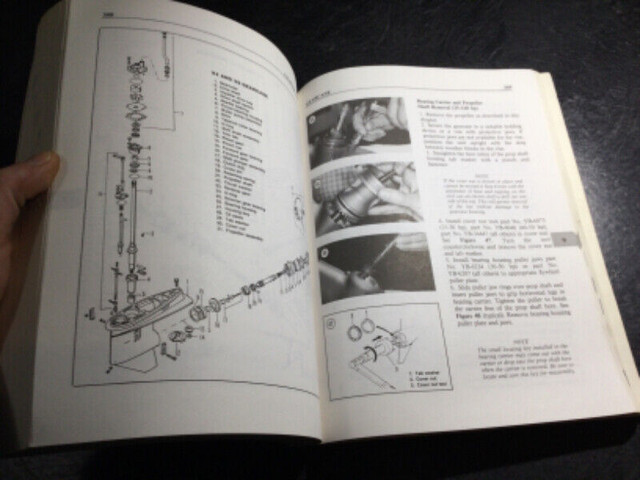 1984-1987 Yamaha 2-220 HP 2-stroke Outboard Shop Manual 1-6 Cyl in Non-fiction in Parksville / Qualicum Beach - Image 4