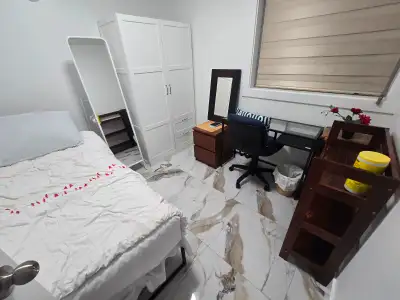 1 bedroom with own washroom in 2bedroom house. Female only.