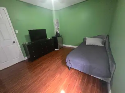 Room for rent for a single working professional or student. It is fully furnished. - Available July...