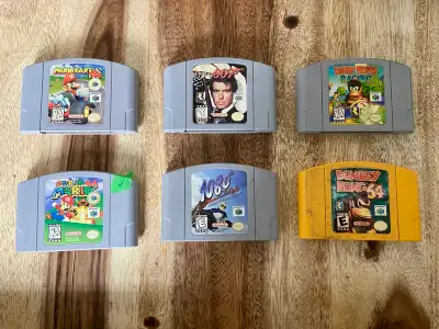 Nintendo 64 games, View more