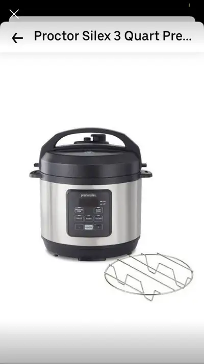 Proctor Silex Pressure Cooker , View more