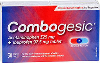 COMBOGESIC ACUTE PAIN RELIEF PILLS 30 Count (Pack of 1)
