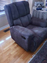 Price Reduced !!!  Chamois Recliner