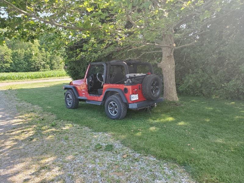 2004 Jeep TJ Columbia Edition Rebuilt Title Cars & Trucks