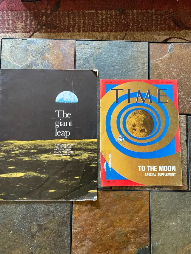 The Giant Leap (1970) and Time Special Supplement (16 July 1969)