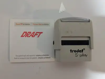 Like New Trodat S-printy Draft Stamp Stamper, View more