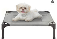 PETMAKER Elevated Dog Bed - 24.5x18.5-Inch Portable Pet Bed with