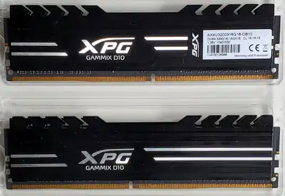 Gaming Desktop Computer Memory GAMMIX D10 DDR4-3200, View more