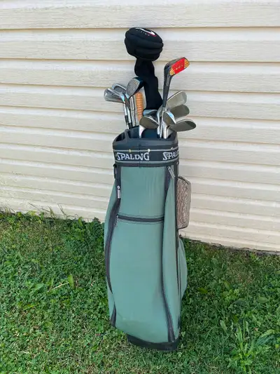 Golf Clubs and bag, View more