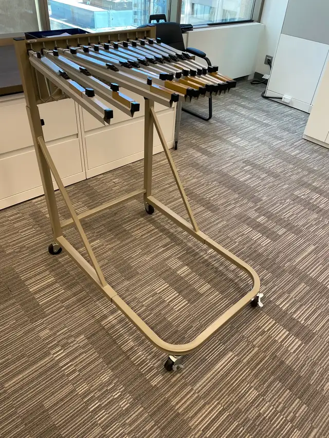 Mobile Blueprint, Drawing or Art Hanging Rack