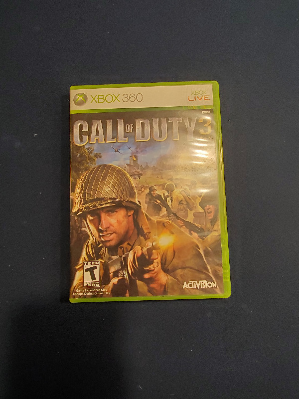 Call of Duty 3 in XBOX 360 in Edmonton