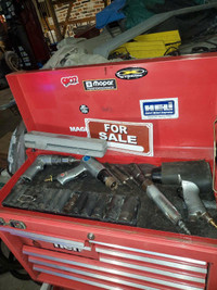 Toolbox full of tools warranty approved 