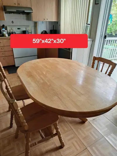 table and chairs, View more