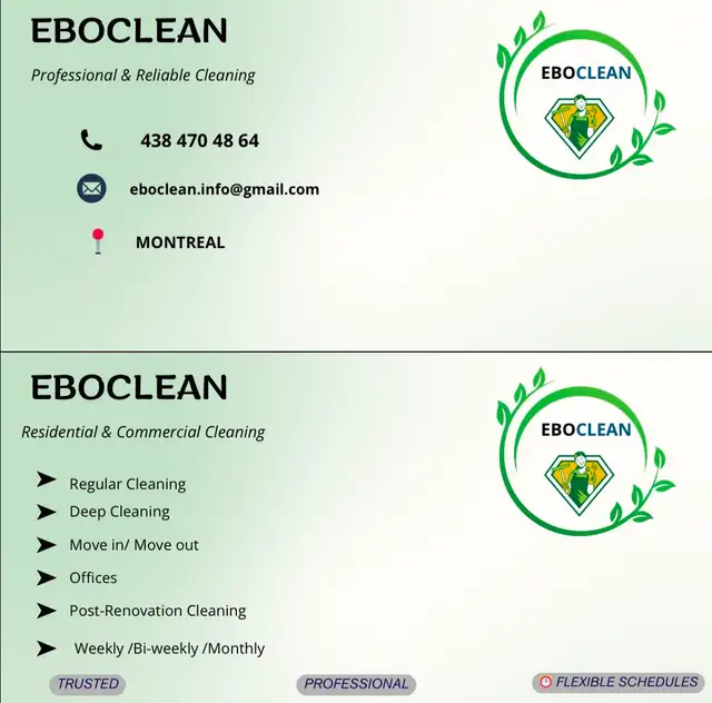 Nettoyage Eboclean