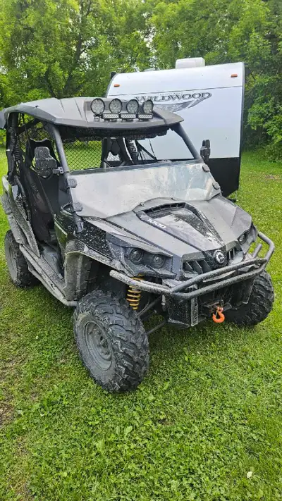 2014 can am commander 1000 7000km Runs great no issues For sale Or possible trade on boat