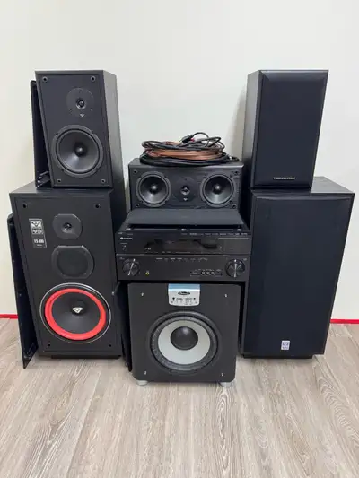 Cerwin Vega/Mirage/Pioneer 5.1 Home Theatre System, View more
