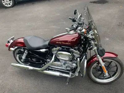 2014. 883. Mint. Lady driven. Chrome accessories. Forward controls. Karyakan grips. Quick release wi...