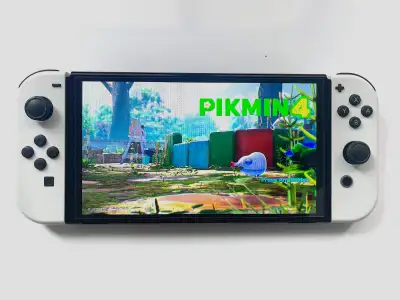NINTENDO SWITCH OLED WITH GAMES! I MARIO I POKEMON I ZELDA, View more