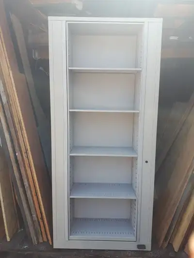 Comercial grade 2 sided metal cabinet, View more