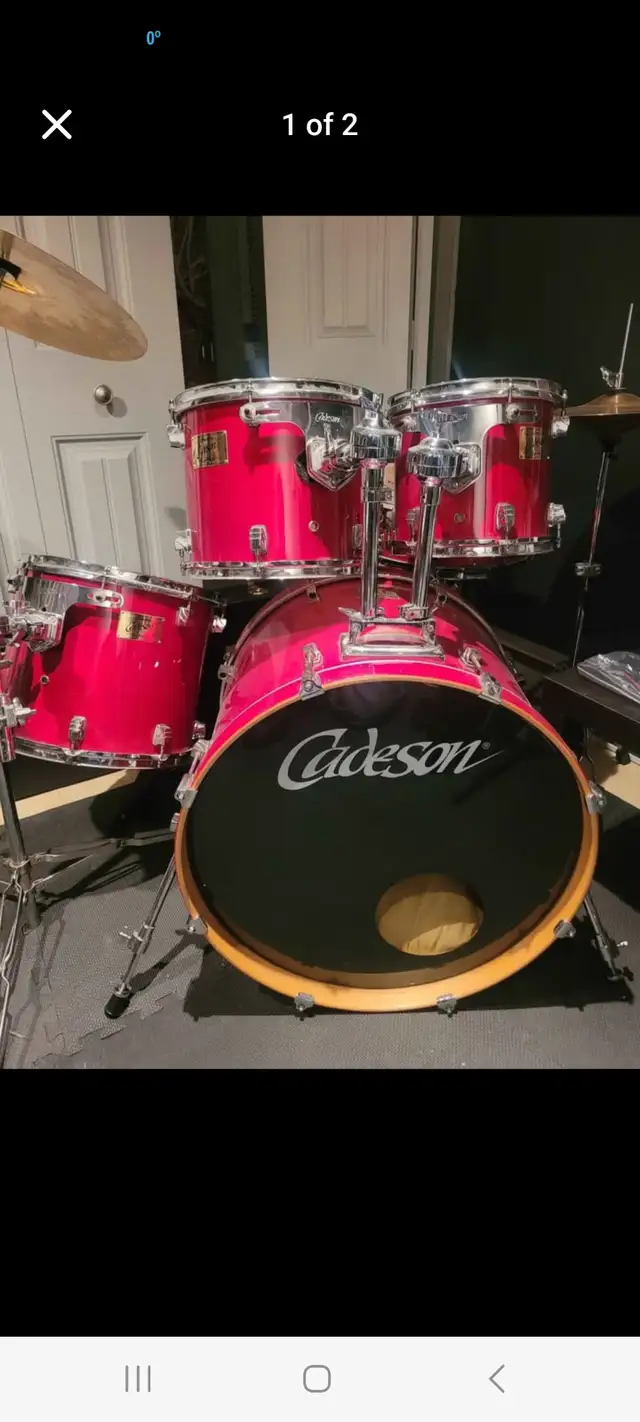 Cadeson Drums 5 piece in Drums & Percussion in City of Montréal - Image 2