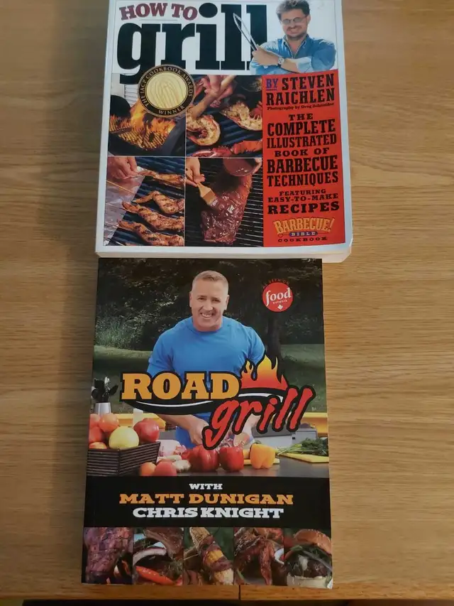 BBQ cookbooks soft cover